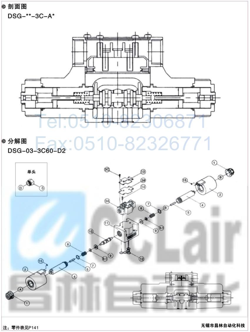 DSG-01-3C3-A120-N-50，电磁换向阀，电磁阀价格，电磁阀生产厂家，昌林电磁阀价格，