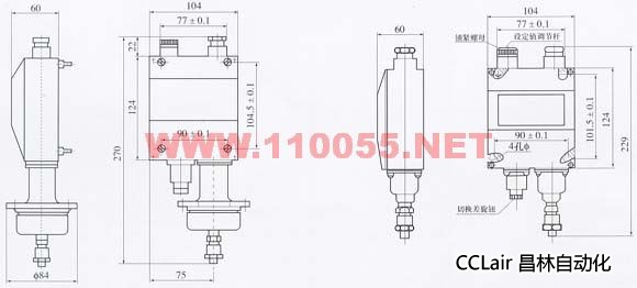 YWK-50 YWK-50C YWK-50-C 压力控制器