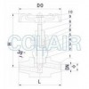 J61Y-320P-1，J61Y-320P-2，J61Y-320P-3，高温高压截止阀