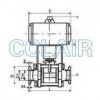 GUQ-10(F)，GUQ-16(F)，GUQ-25(F)，GUQ-32(F)，GUQ-40(F)，气动高真空球阀