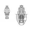 CCN-122-L0.2N,CCN-122-L2.0N,CCN-122-L4.0N,CCN-122-L0.2V,CCN-122-L2.0V,CCN-122-L4.0V,螺纹插装式单向节流阀