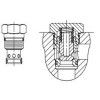 CCV-122-X0.2N,CCV-122-X2.0N,CCV-122-X4.0N,CCV-122-X0.2V,CCV-122-X2.0V,CCV-122-X4.0V,螺纹插装式单向阀