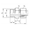 GE06LMA3C,GE15LMA3C,GE16SMA3C,GE10LM12X1.5A3C,直通接头