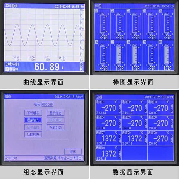 LR4000D,LR40002DF0,LR40002DF1,LR40002DF2无纸记录仪