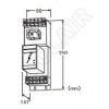 MMH-110/MMH-130/MMH-210/MMH-230,最大负载10A、30A 可更换元件避雷器