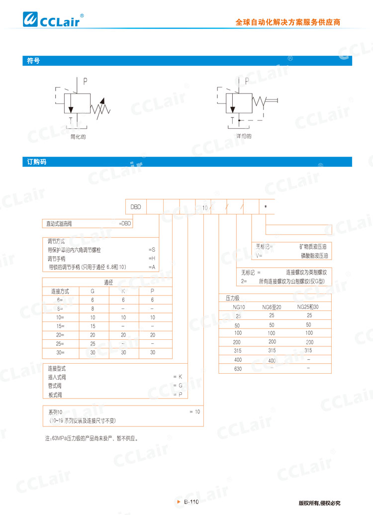 DBD型自动式溢流阀-2